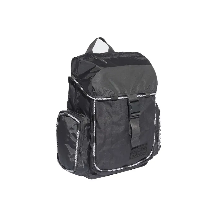 Adidas Polyester Backpack Regular Unisex Solid Gray-1