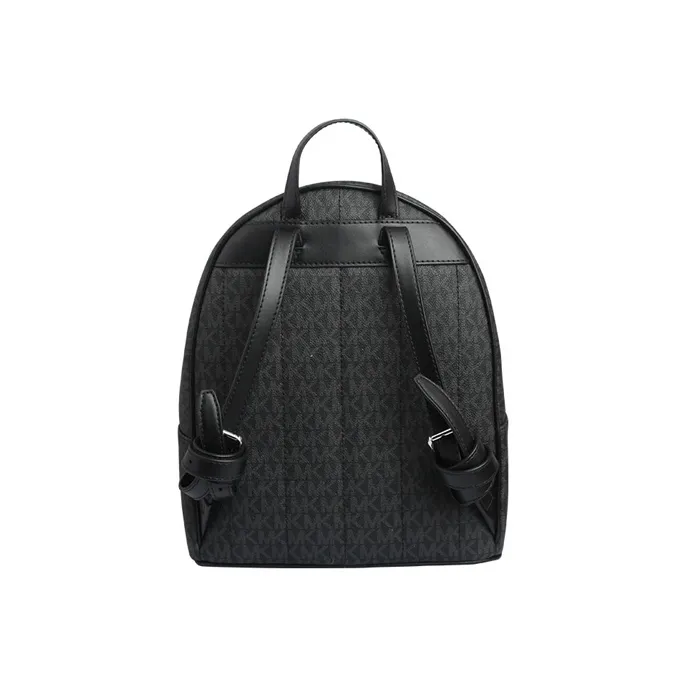 MICHAEL KORS Kenly PVC Backpack Medium Size Women's Black-4