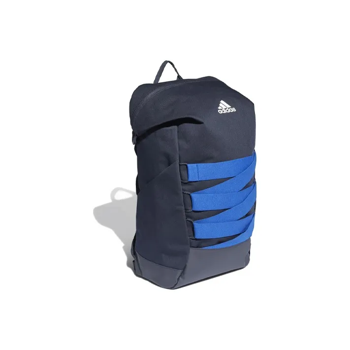 Adidas Polyester Backpack Regular Men's Legend Ink/Royal Blue/White-1