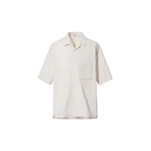 UNIQLO FW20 Jil Sander Collaboration Series Shirts Men Beige