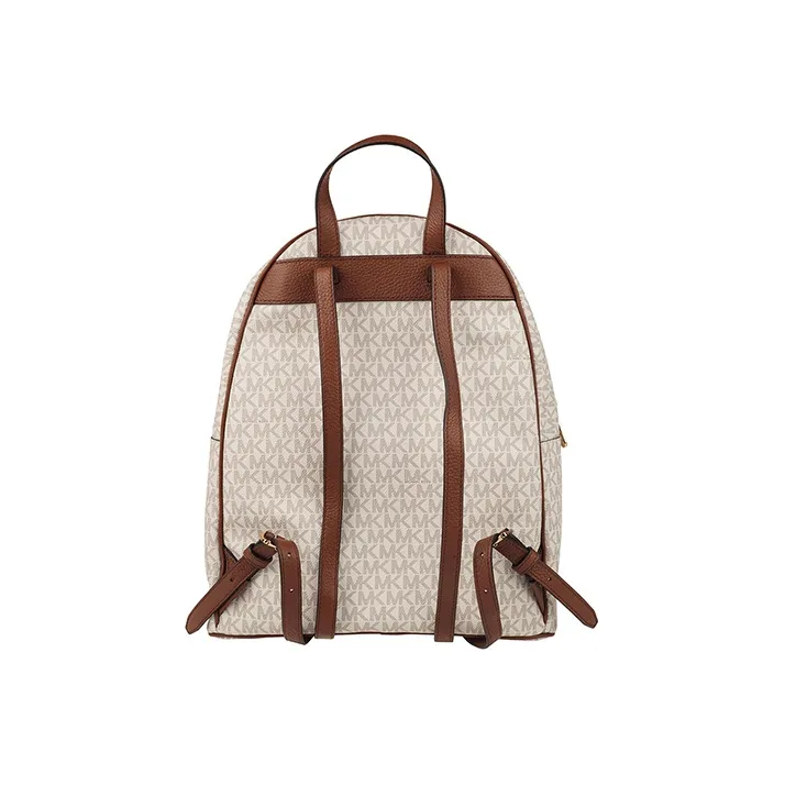 MICHAEL KORS MICHAEL KORS Luggage Collection Leather Backpack Large Size Women's Ecru-2