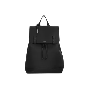 SAINT LAURENT Grain Leather Backpack Men's Black