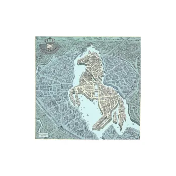 HERMES Silk Scarves Unisex Blue Green
