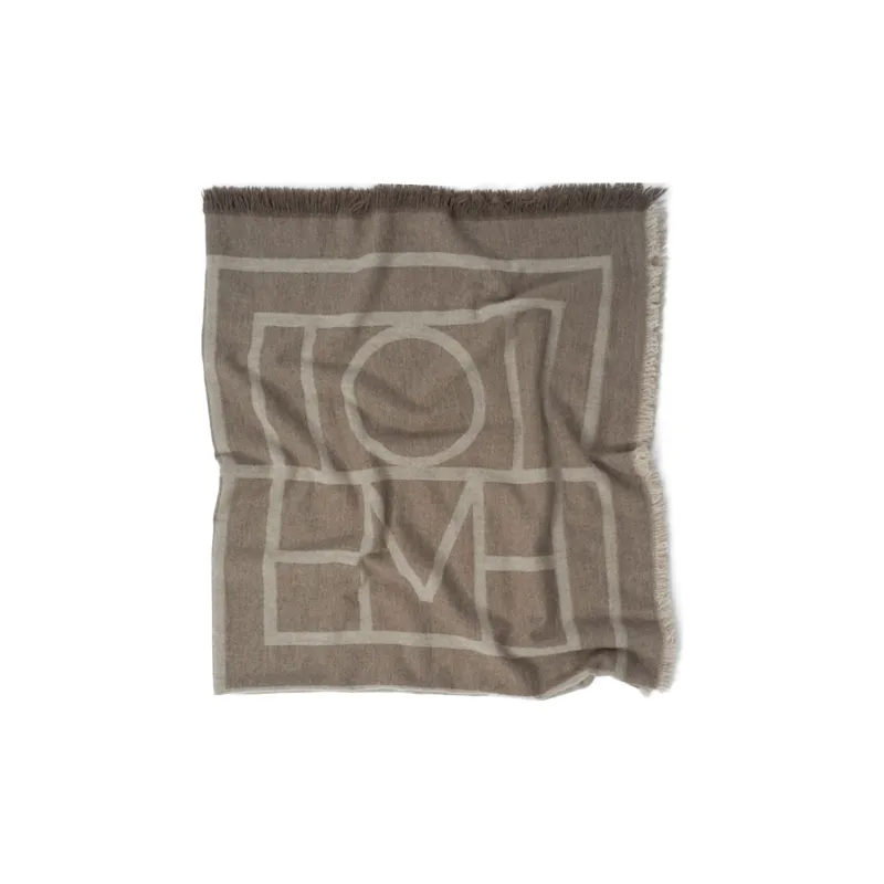 TOTEME Wool Knit Scarves Unisex-1