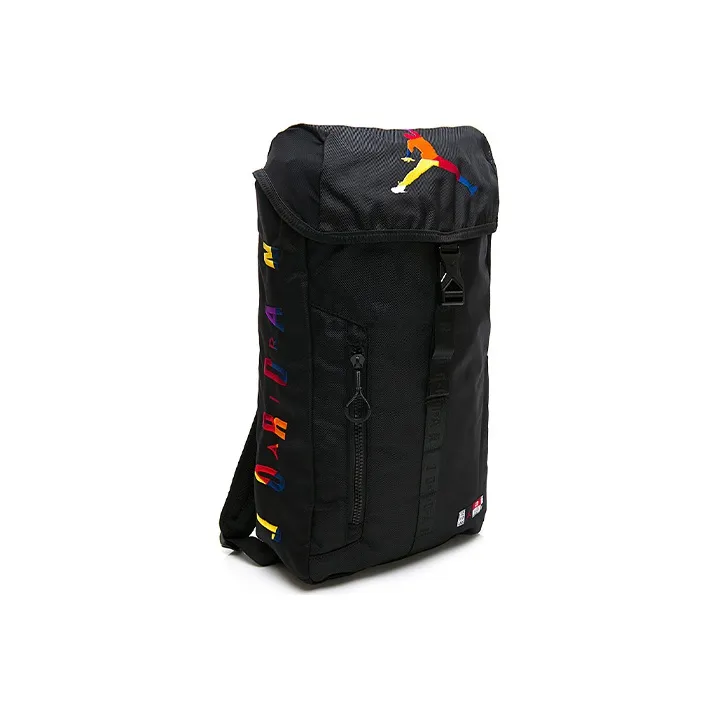 Jordan Polyester Basketball Bags Laptop Bags Backpack Regular Unisex Black-1