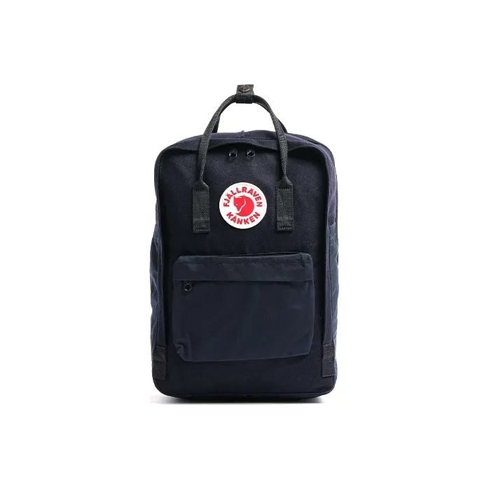 Fjallraven Nylon Fabric Backpack Regular Unisex Dark Blue-0
