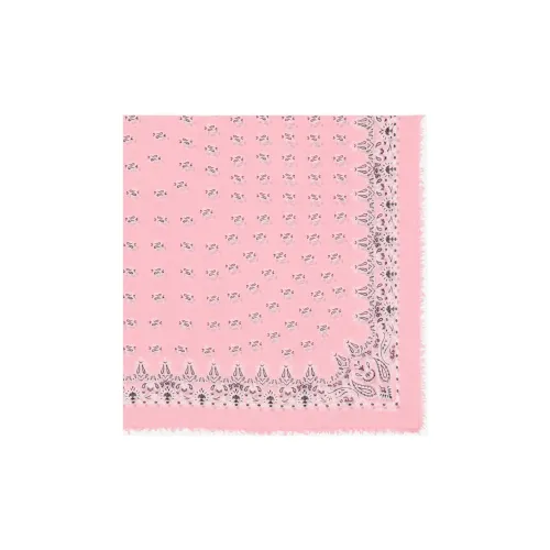 SAINT LAURENT Knit Scarves Women's Pink