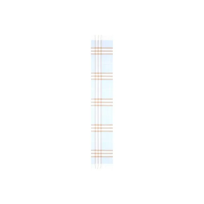 Burberry Knit Scarves Women's Light Blue-1