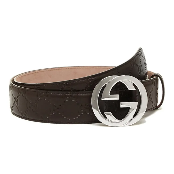 GUCCI Signature Leather Belts Men-2