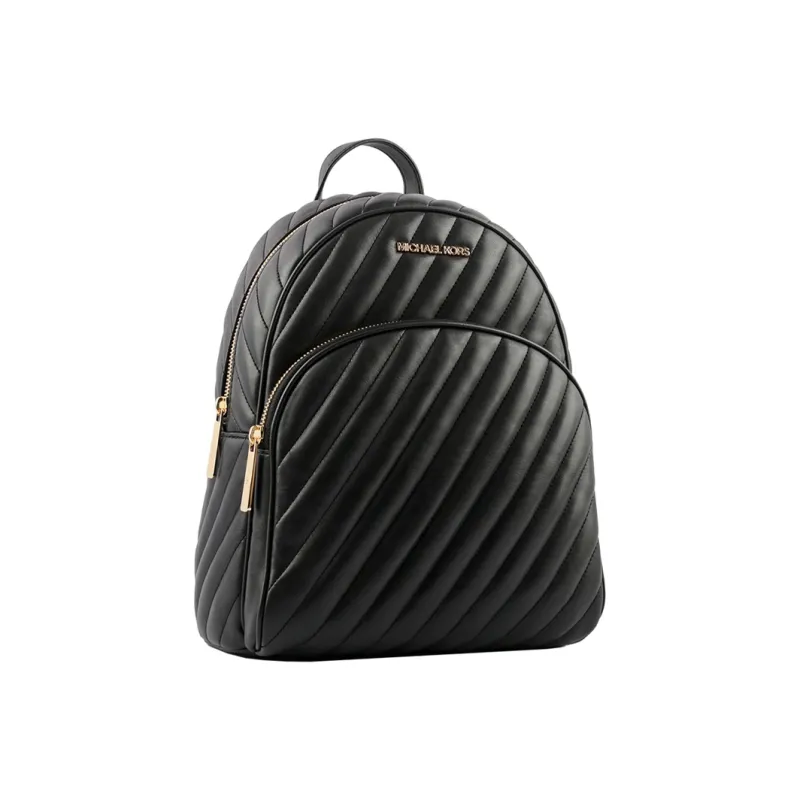 MICHAEL KORS Abbey Sheepskin Backpack Regular Unisex Black-1