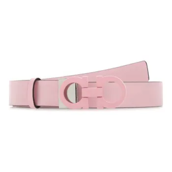 Ferragamo Leather Belts Women's Pink