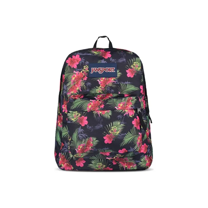 JanSport Polyester With Cotton Backpack Regular Unisex Multicolor-0