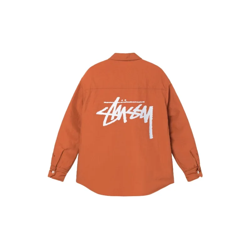 Our Legacy X Stussy Shirts Men Orange-1