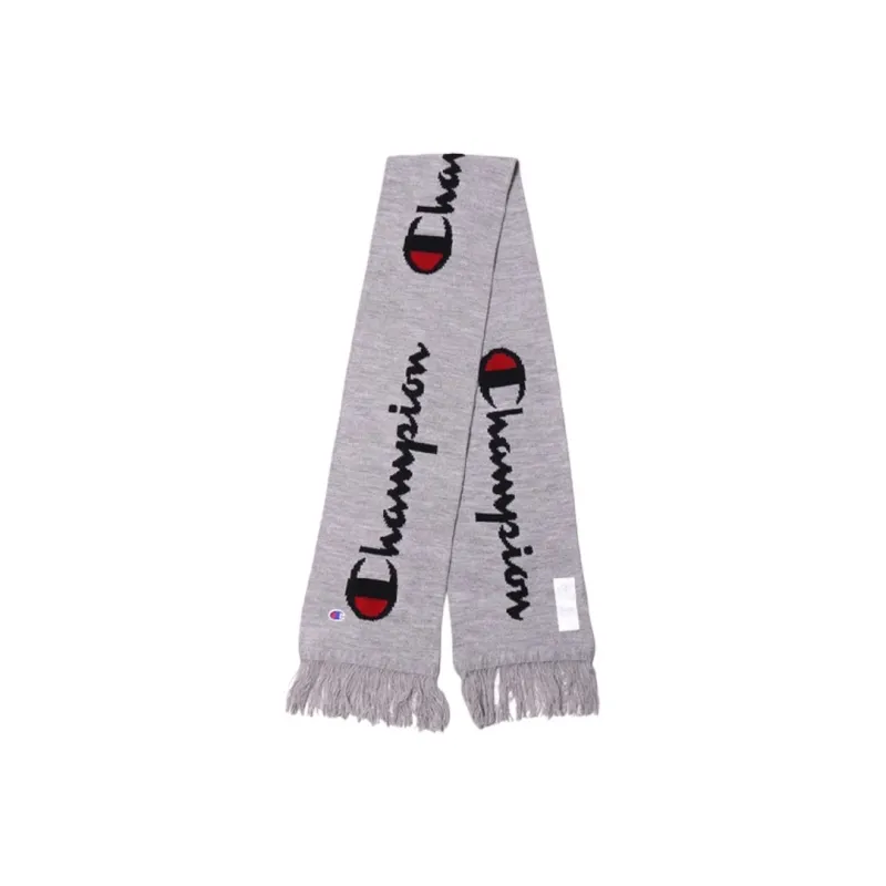 Champion Knit Scarves Unisex Light Gray-0