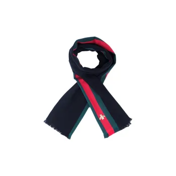 GUCCI Wool Knit Scarves Unisex Couple's