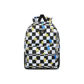 Vans Old Skool Collection Backpacks Black White Checkerboard