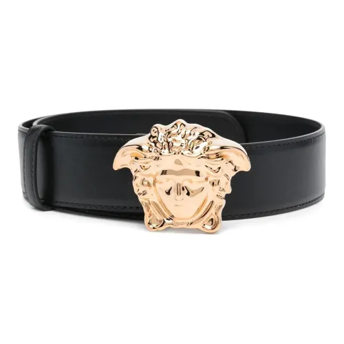 VERSACE La Medusa Leather Belt