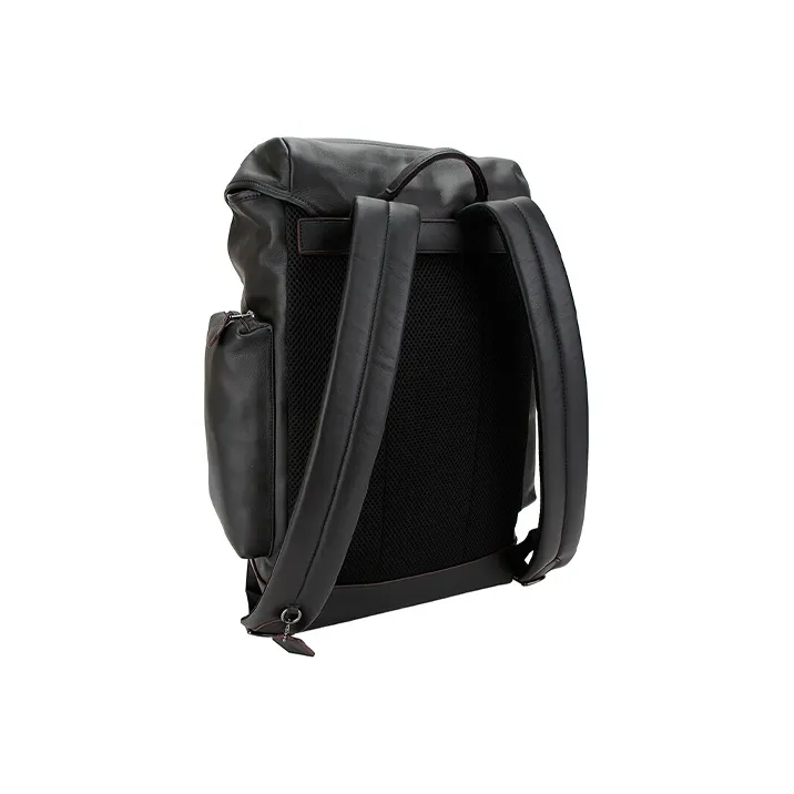 COACH Ranger Leather Backpack Large Size Men's Black-2