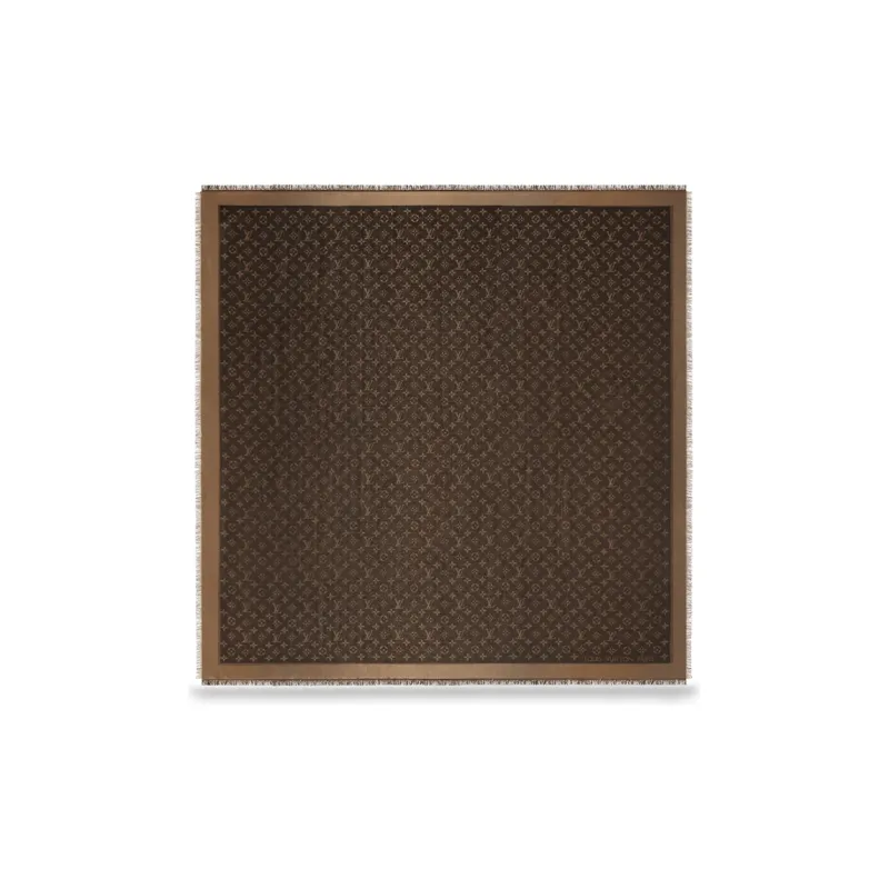 LOUIS VUITTON Silk Blend Knit Scarves Women's-2