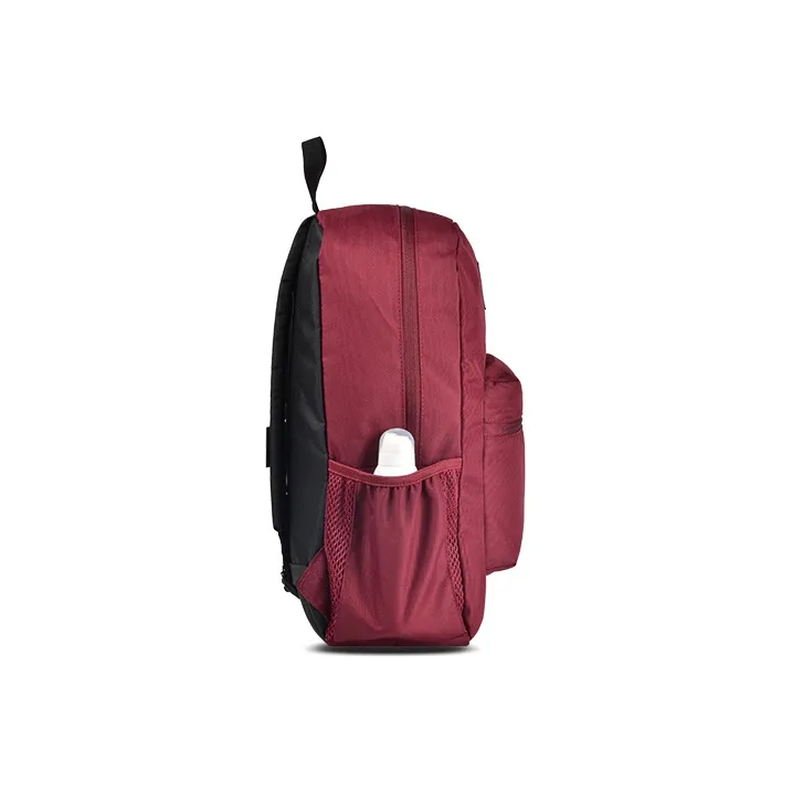 JanSport Polyester Backpack Regular Unisex Dark Burgundy-2