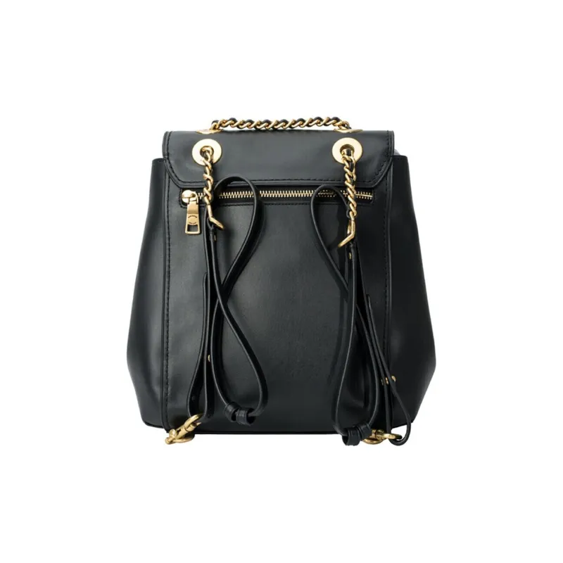 COACH Cow Leather Backpack Small Size Women's Black-2