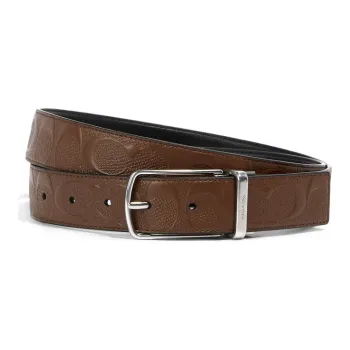 COACH Leather Belts Men