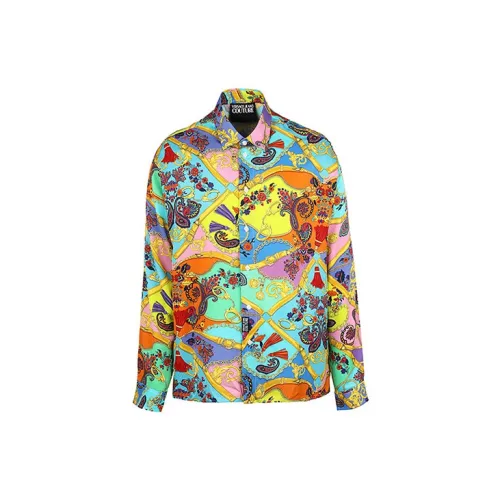 VERSACE JEANS COUTURE Shirts Men Multicolor