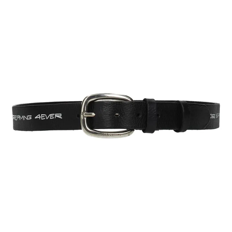 Golden Goose Leather Belts Unisex Black-0