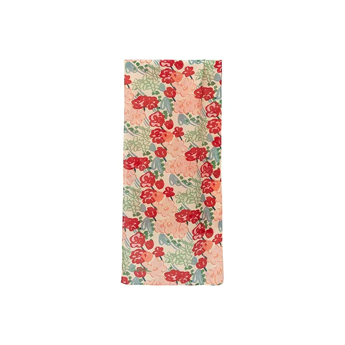LOST PATTERN Silk Scarves Women's Multicolor/Coffee-2