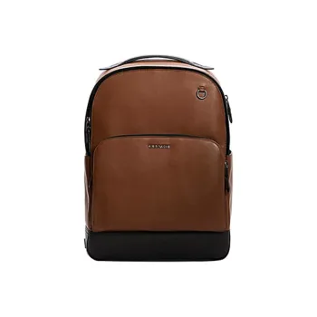 COACH Graham Cow Leather Backpack Large Size Men's Brown