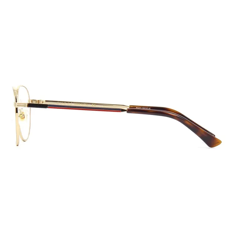 GUCCI Eyeglass Frames Men Gold-2