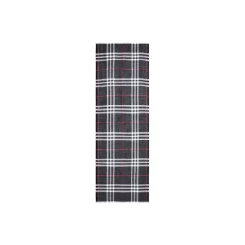 Burberry Lightweight Check Wool Scarf