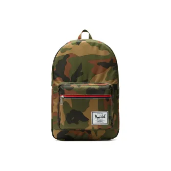 Herschel Polyester Backpack Regular Unisex Green Camouflage