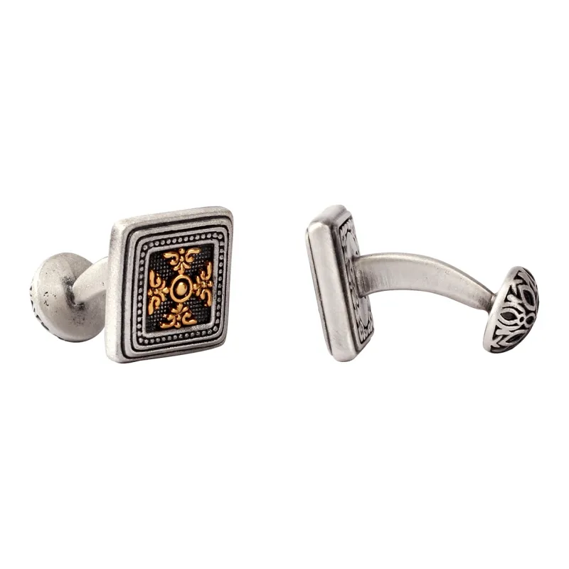 MUSTKOO Cufflinks Unisex-2