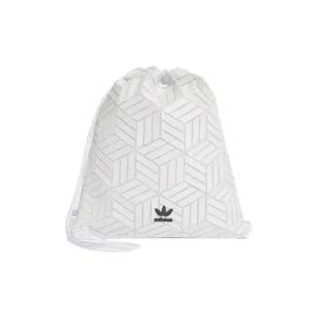 Adidas Originals Fabric Drawstring Bag Backpack Regular Unisex White