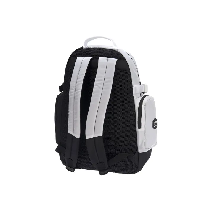 LiNing × Star Wars Collaboration Polyester Backpack Regular Unisex Black White-1