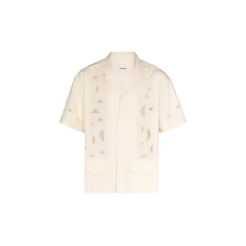 NANUSHKA Shirts Men Off White