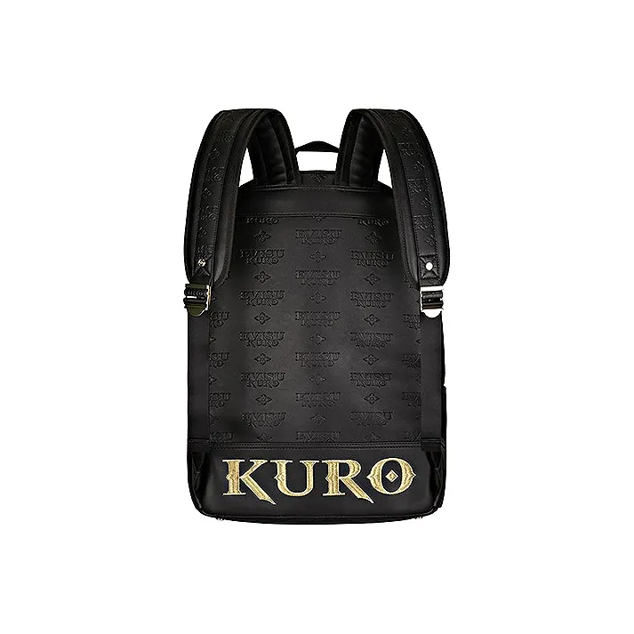 EVISU Polyurethane Backpack Regular Unisex Black-1