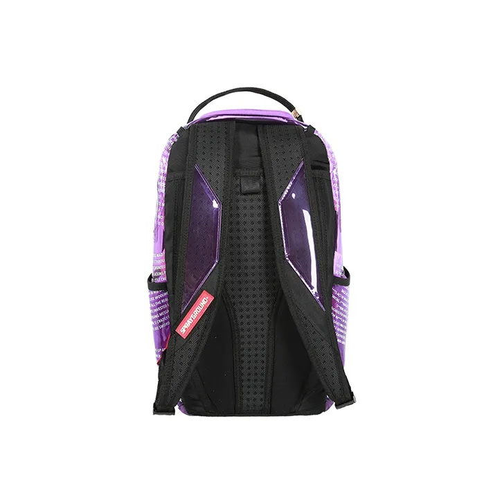 SPRAYGROUND Polyester Backpack Regular Unisex Purple-2