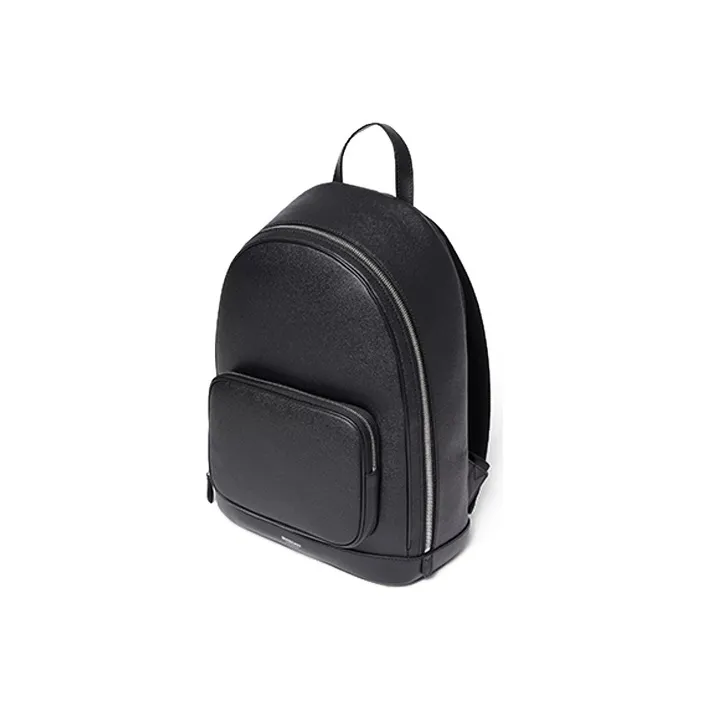 Burberry Grainy Leather Backpack Black-2