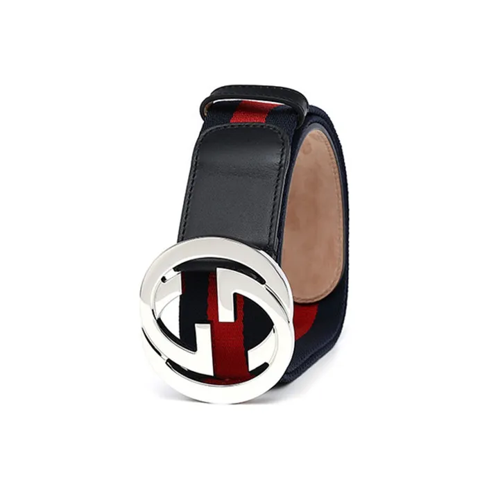 GUCCI Gg Buckle Web Belt-1