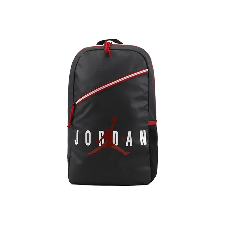 Jordan Polyester Backpack Regular Unisex Black-0