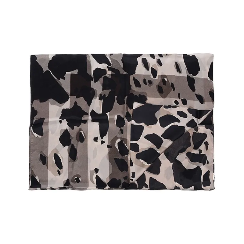 Burberry Knit Scarves Women's Dark Stone Color Pattern-3