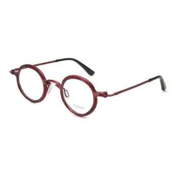 TAVAT Eyeglass Frames Unisex RMB Red
