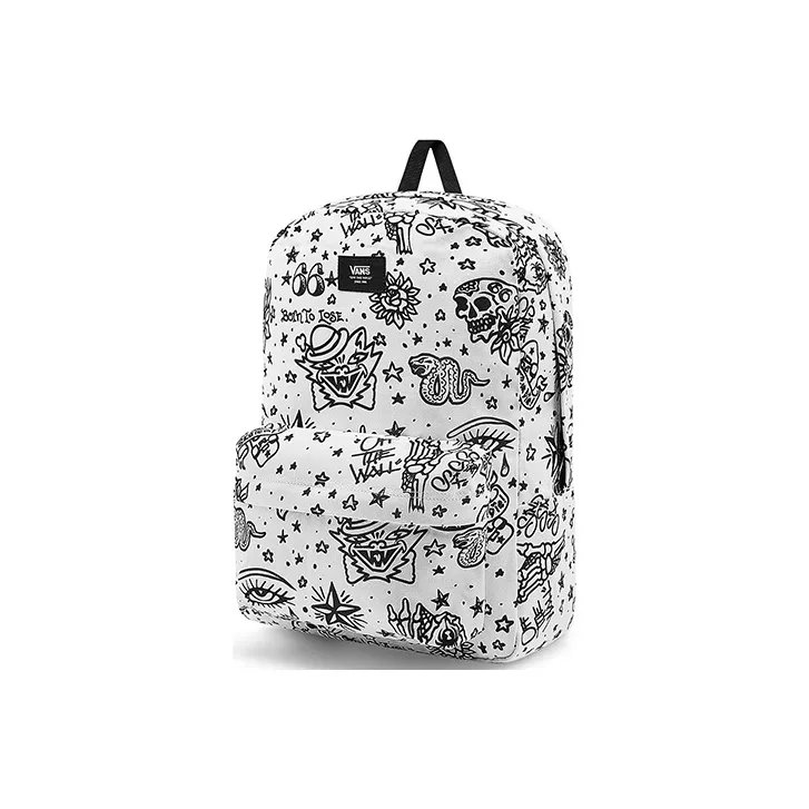 Vans Polyester Backpack Regular Unisex White-2