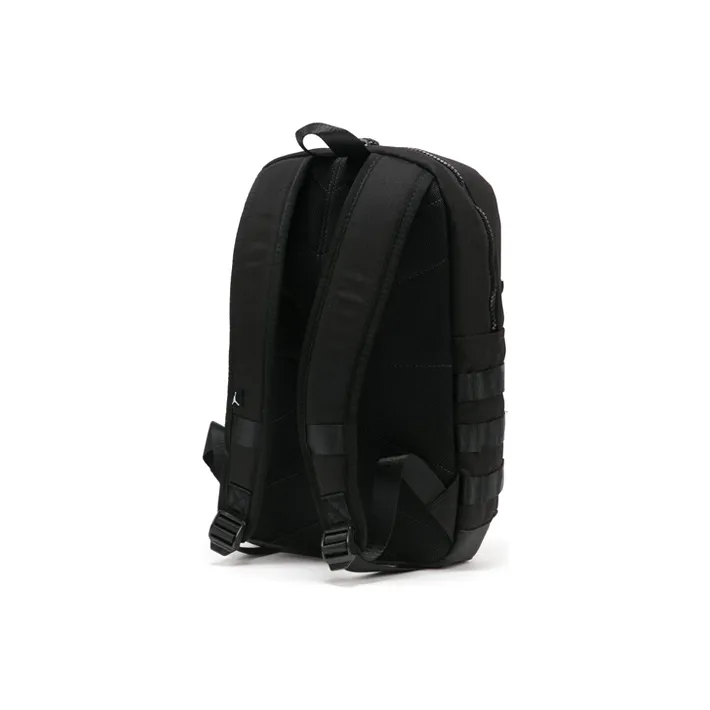 Jordan Polyester Backpack Regular Unisex Black-2