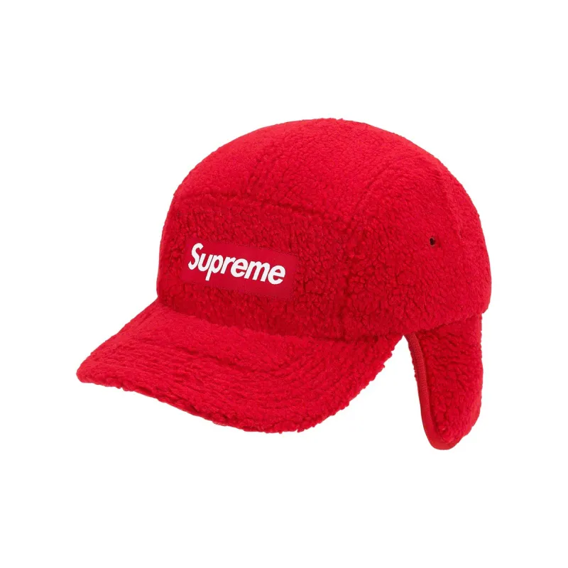 Supreme Deep Pile Earflap Camp Cap-12