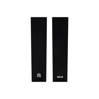 MLB Nylon Polyurethane Sun Protection Arm Sleeves Unisex Black