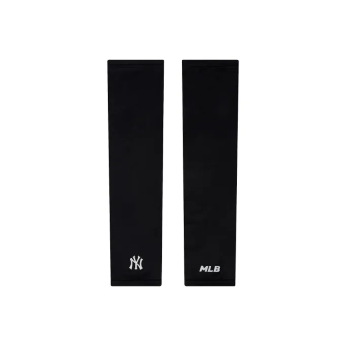 MLB Nylon Polyurethane Sun Protection Arm Sleeves Unisex Black-0