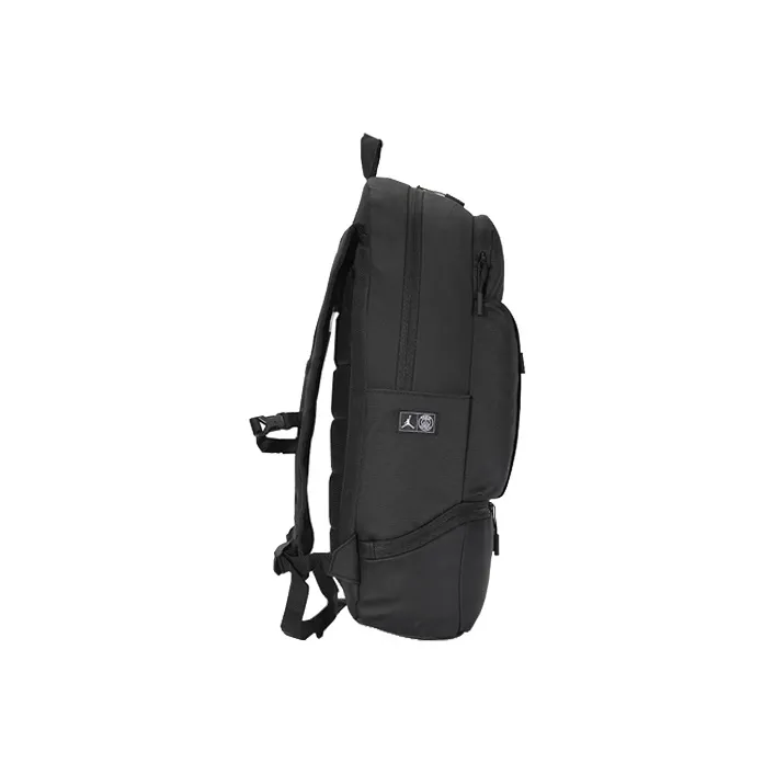 Jordan × PSG Collaboration Polyester Basketball Bag Backpack Regular Unisex Black-1